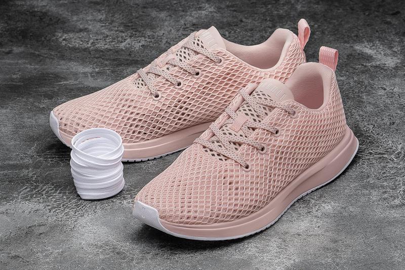 Men's Nobull Mesh Running Shoes Pink | SG O2017K